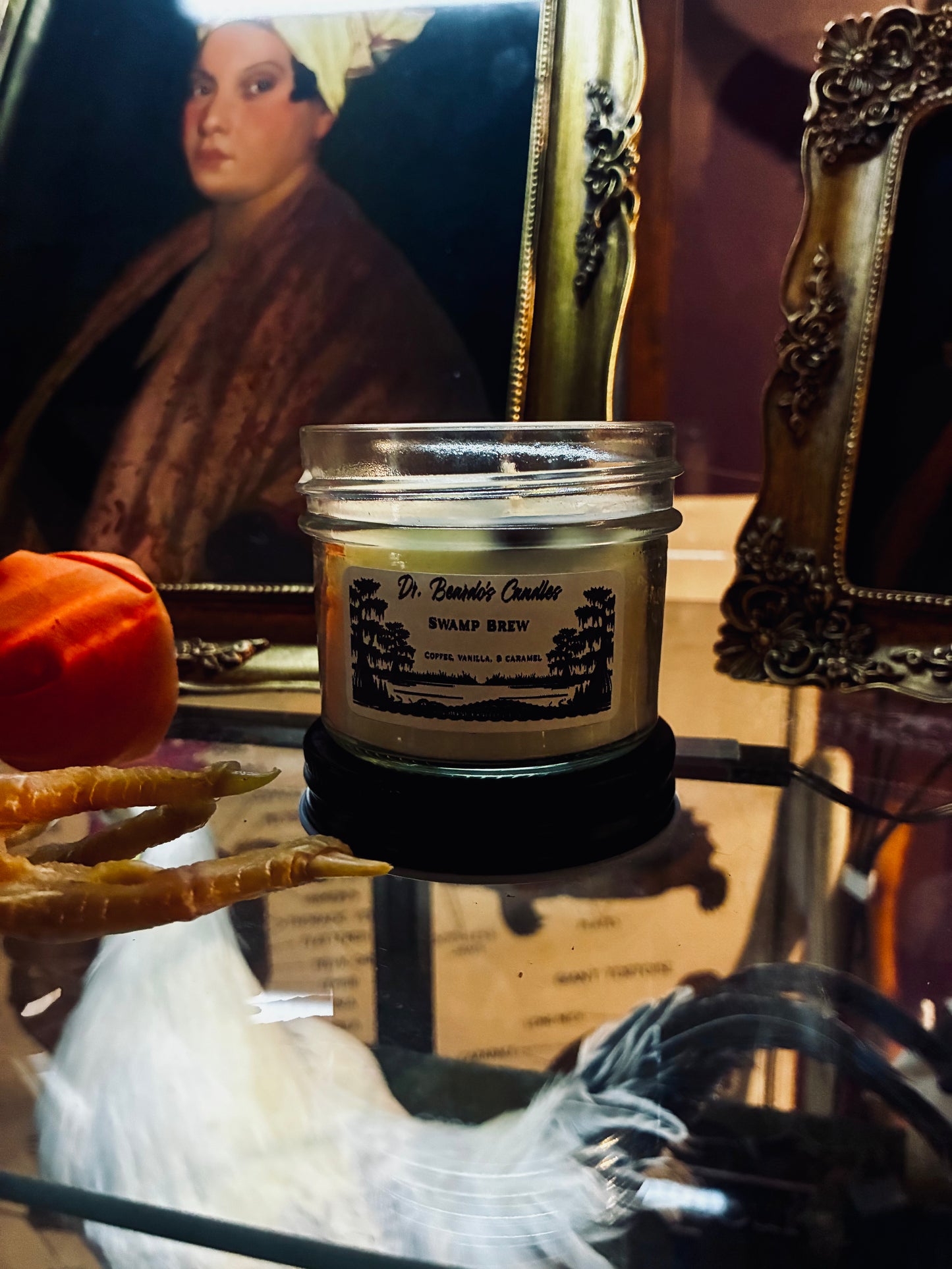 Swamp brew candle