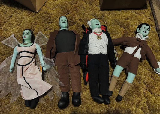 Set of munsters dolls